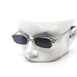 12 Pack: Skinny Octagonal Metal Wholesale Sunglasses