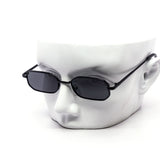 12 Pack: Skinny Octagonal Metal Wholesale Sunglasses