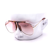 12 Pack: Unique Metal Gradient Aviator Wholesale Sunglasses