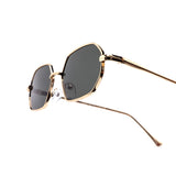12 Pack: Petite Heptagonal Metal Wholesale Sunglasses