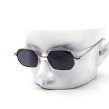 12 Pack: Petite Heptagonal Metal Wholesale Sunglasses