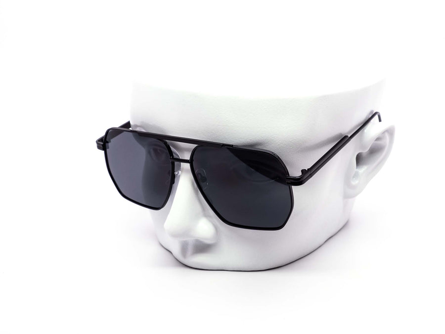 12 Pack: Modern Hexa Aviator Wholesale Sunglasses