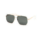 12 Pack: Modern Hexa Aviator Wholesale Sunglasses