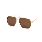 12 Pack: Modern Hexa Aviator Wholesale Sunglasses