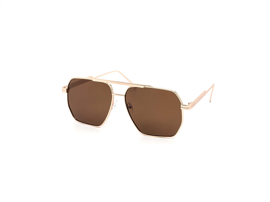 12 Pack: Modern Hexa Aviator Wholesale Sunglasses