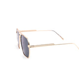 12 Pack: Modern Hexa Aviator Wholesale Sunglasses