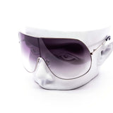 12 Pack: Oversized Full Metal Frame Gradient Wholesale Sunglasses