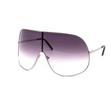 12 Pack: Oversized Full Metal Frame Gradient Wholesale Sunglasses