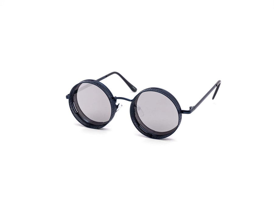 12 Pack: Steampunk Metal Mesh Circle Wholesale Sunglasses