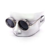 12 Pack: Steampunk Metal Mesh Circle Wholesale Sunglasses