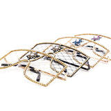 12 Pack: Unique Metal Net Rhinestone Wholesale Sunglasses