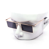 12 Pack: Elite Square Aviator Metal Wholesale Sunglasses