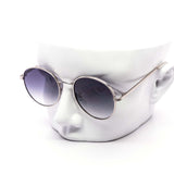 12 Pack: Classy Round Dial Metal Frame Wholesale Sunglasses