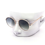 12 Pack: Classy Round Dial Metal Frame Wholesale Sunglasses