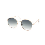 12 Pack: Classy Round Dial Metal Frame Wholesale Sunglasses