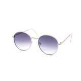 12 Pack: Classy Round Dial Metal Frame Wholesale Sunglasses