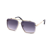 12 Pack: Oversized Greyman Aviator Fashion Wholesale Sunglasses