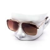 12 Pack: Oversized Greyman Aviator Fashion Wholesale Sunglasses