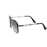 12 Pack: Oversized Greyman Aviator Fashion Wholesale Sunglasses