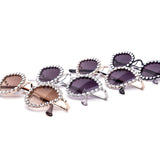 12 Pack: Mini Teardrop Rhinestone Wholesale Sunglasses