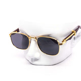 12 Pack: Classy Wide-fit Metal Rounded Square Wholesale Sunglasses