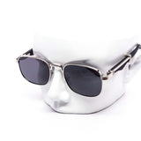 12 Pack: Classy Wide-fit Metal Rounded Square Wholesale Sunglasses