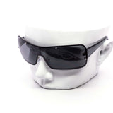 12 Pack: Chic Rimless Lucid Color Wrapper Wholesale Sunglasses