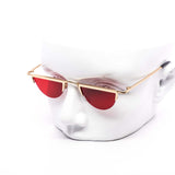 12 Pack: Unique Petite Half Circle Skinny Fashion Wholesale Sunglasses