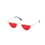 12 Pack: Unique Petite Half Circle Skinny Fashion Wholesale Sunglasses