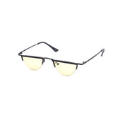 12 Pack: Unique Petite Half Circle Skinny Fashion Wholesale Sunglasses