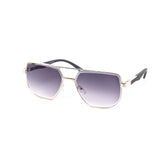 12 Pack: Modern Full-Frame Gradient Miter-cut Aviator Wholesale Sunglasses