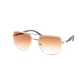 12 Pack: Modern Full-Frame Gradient Miter-cut Aviator Wholesale Sunglasses