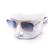 12 Pack: Luxury Miter-cut Square Aviator Gradient Wholesale Sunglasses