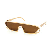 12 Pack: Unique High Fashion Metal Sports Wholesale Sunglasses