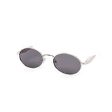 12 Pack: Modern Oval Metal Square Bridge Wholesale Sunglasses