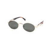 12 Pack: Modern Oval Metal Square Bridge Wholesale Sunglasses