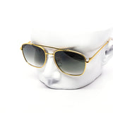 12 Pack: Luxury Rounded Square Aviator Gradient Wholesale Sunglasses