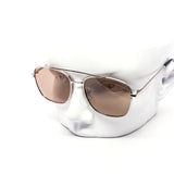 12 Pack: Luxury Rounded Square Aviator Gradient Wholesale Sunglasses