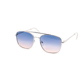 12 Pack: Luxury Rounded Square Aviator Gradient Wholesale Sunglasses