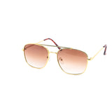 12 Pack: Luxury Rounded Square Aviator Gradient Wholesale Sunglasses