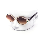 12 Pack: Euro Oval Metal Wholesale Sunglasses