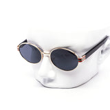 12 Pack: Euro Oval Metal Wholesale Sunglasses