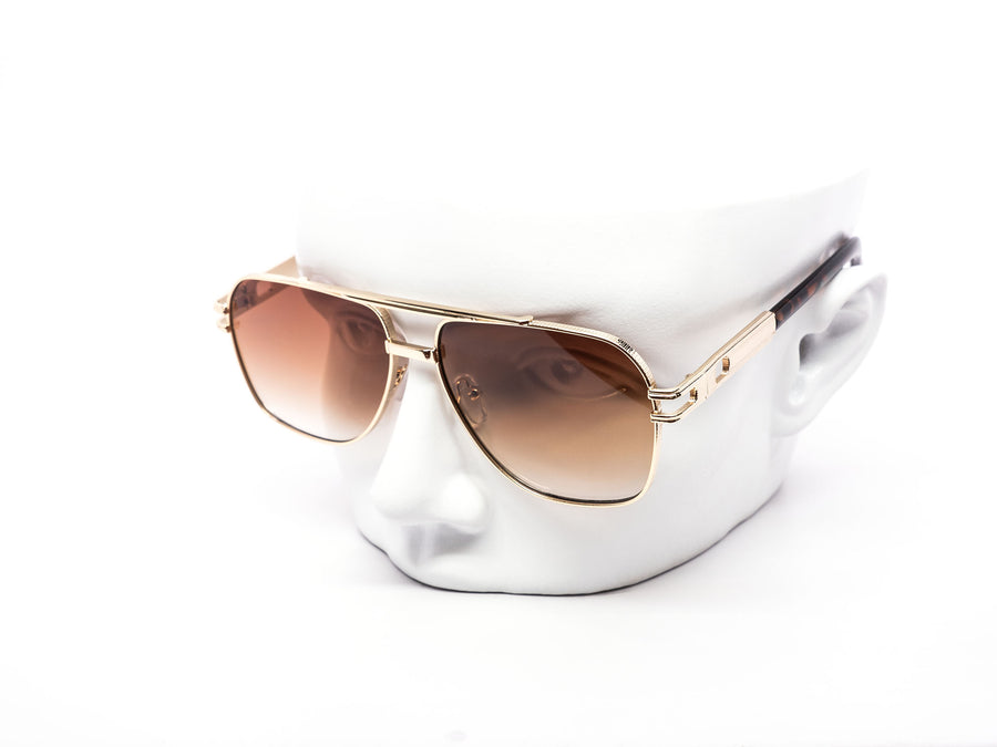 12 Pack: Modern Classy Aviator Dial Metal Frame Wholesale Sunglasses