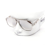 12 Pack: Modern Classy Aviator Dial Metal Frame Wholesale Sunglasses