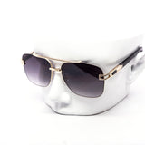 12 Pack: Modern Classy Aviator Semi-rimless Gradient Wholesale Sunglasses