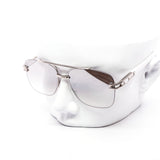 12 Pack: Modern Classy Aviator Semi-rimless Gradient Wholesale Sunglasses