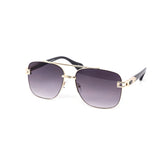 12 Pack: Modern Classy Aviator Semi-rimless Gradient Wholesale Sunglasses