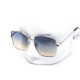 12 Pack: Oversized Duotone Inverted Metal Wholesale Sunglasses