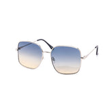 12 Pack: Oversized Duotone Inverted Metal Wholesale Sunglasses