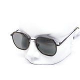 12 Pack: Minimal Double Layered Hexa Metal Wholesale Sunglasses